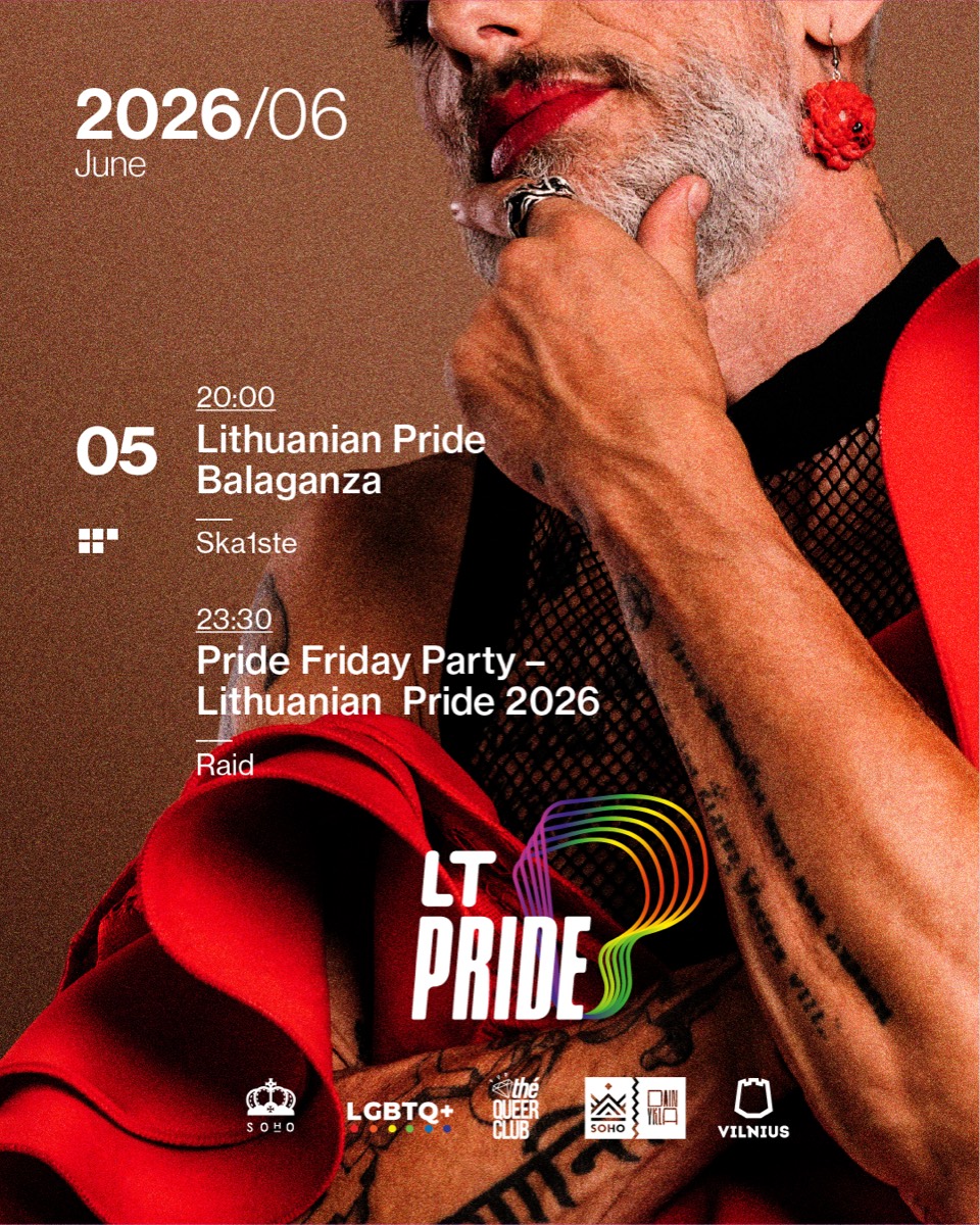 Pride Friday Party — Lithuanian Pride 2026